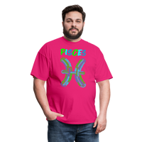 Thumbnail for Men's Power Words Pisces Classic T-Shirt - fuchsia