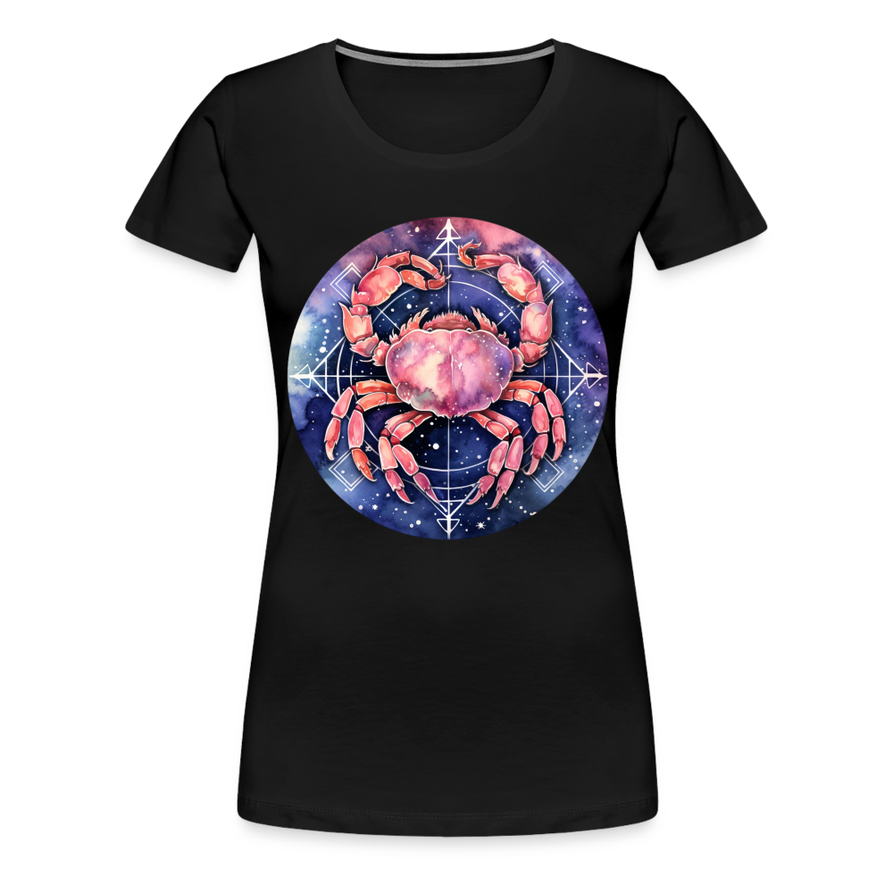 Women’s Mythical Cancer Premium T-Shirt - black