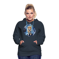 Thumbnail for Women’s Mythical Leo Premium Hoodie - navy