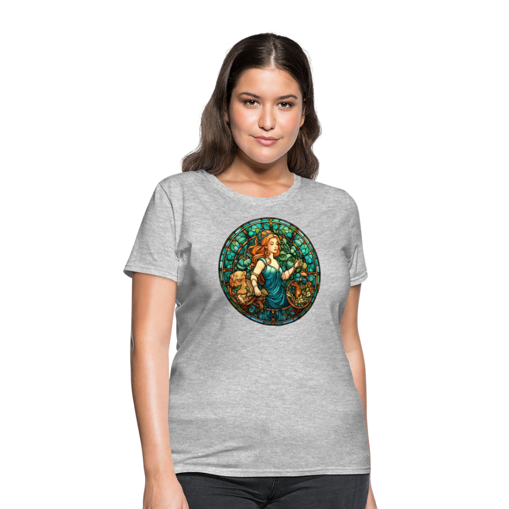 Women's Mosaic Virgo T-Shirt - heather gray