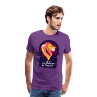 Thumbnail for Men's Glow Leo Premium T-Shirt - purple