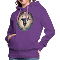 Thumbnail for Women’s Mythical Taurus Premium Hoodie - purple 