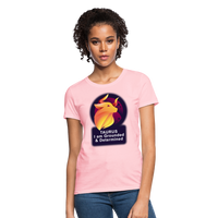 Thumbnail for Women's Glow Taurus T-Shirt - pink