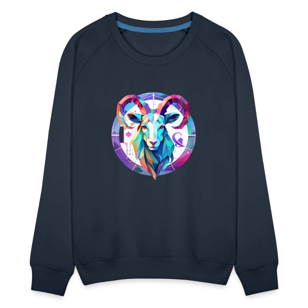 Women’s Mythical Aries Premium Sweatshirt - navy