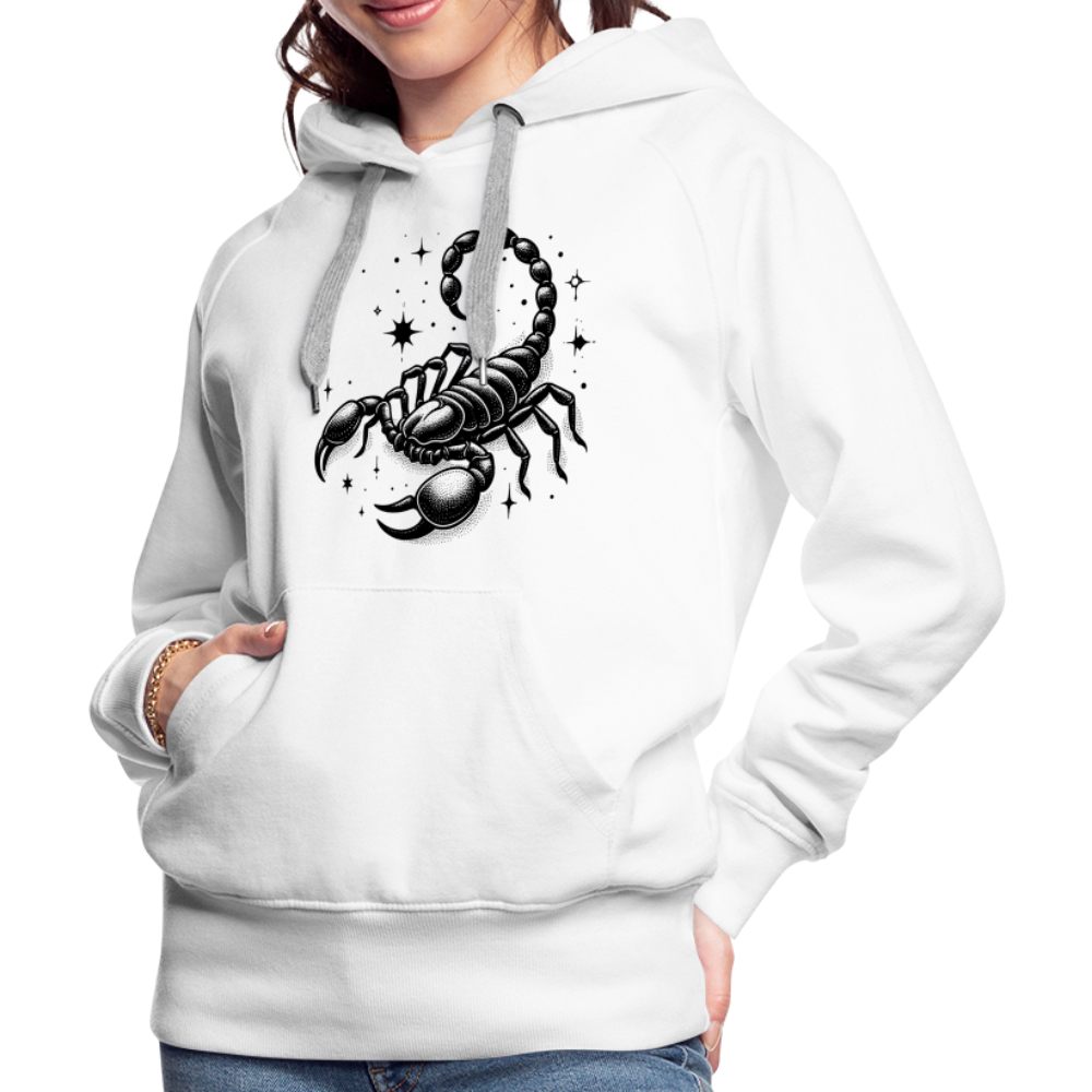 Women’s Magic Scorpio Premium Hoodie - white