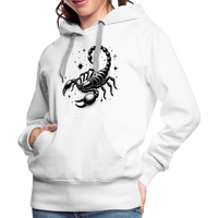 Thumbnail for Women’s Magic Scorpio Premium Hoodie - white