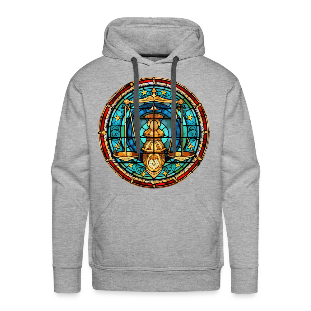 Men’s Mosaic Libra Premium Hoodie - heather grey