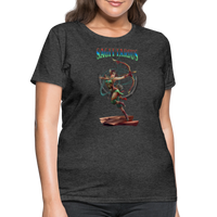 Thumbnail for Astral Sagittarius Women's T-Shirt - heather black