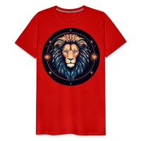 Thumbnail for Men's Magic Leo Premium T-Shirt - red