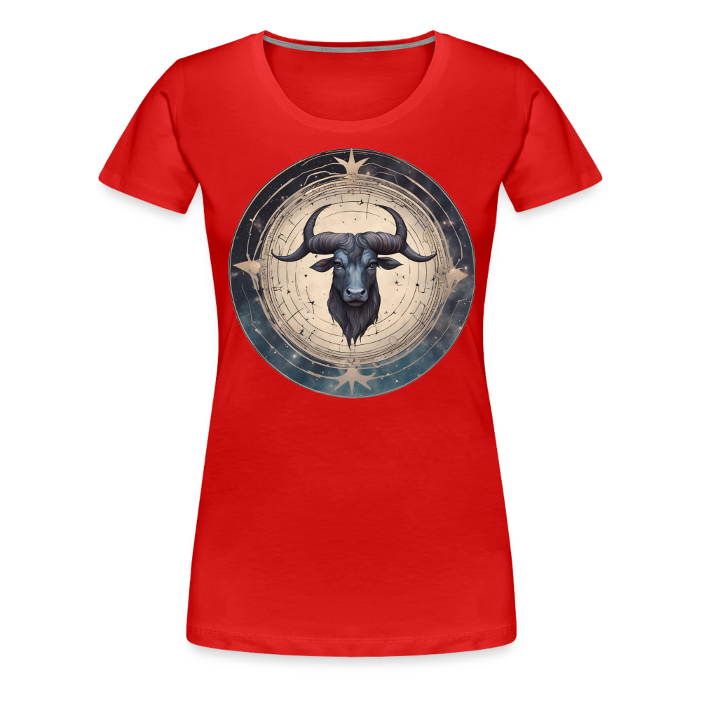 Women’s Mythical Taurus Premium T-Shirt - red