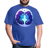 Thumbnail for Men's Magic Gemini Classic T-Shirt - royal blue