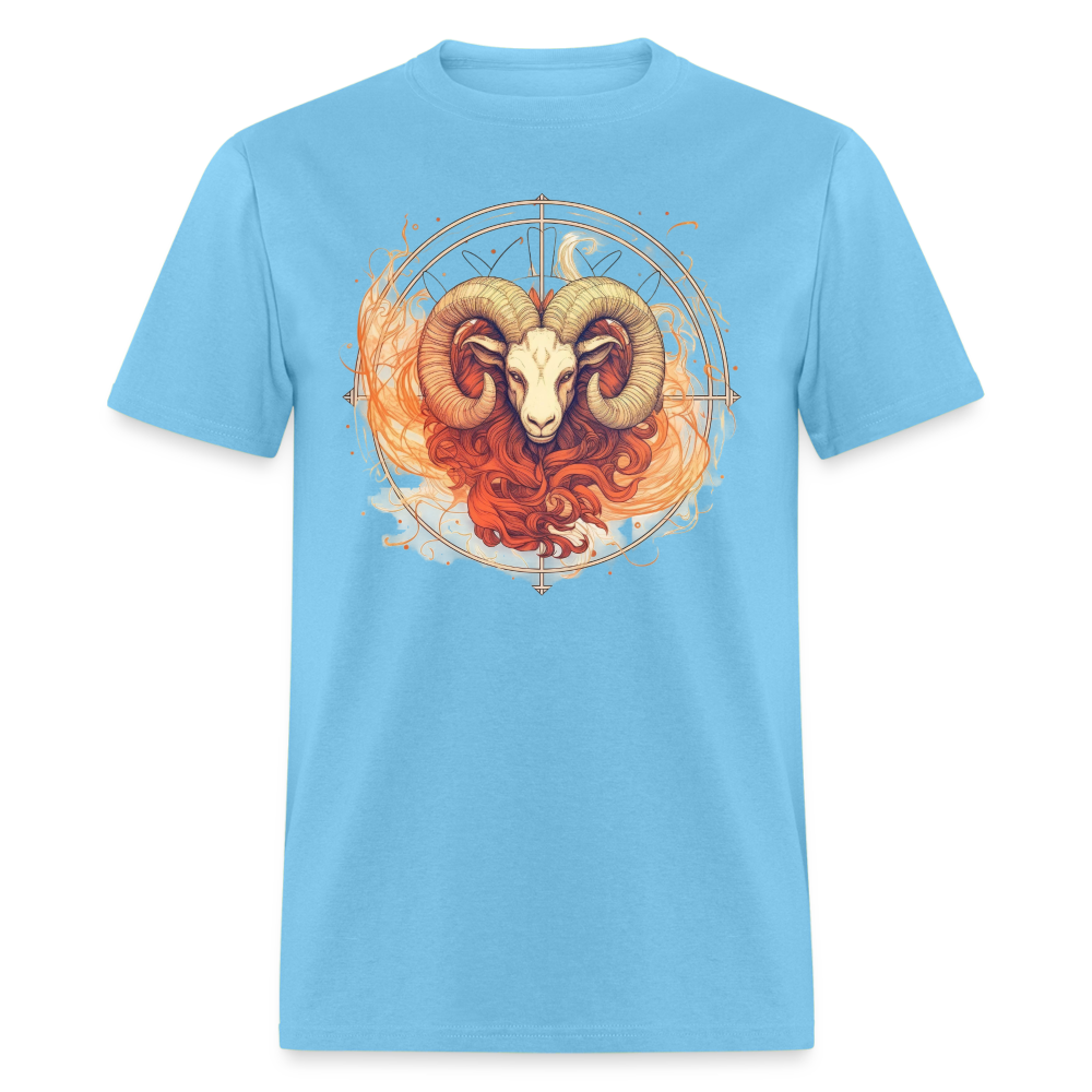 Men's Mythical Aries Classic T-Shirt - aquatic blue