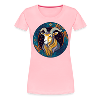 Thumbnail for Women’s Mythical Capricorn Premium T-Shirt - pink