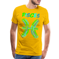 Thumbnail for Men's Power Words Pisces Premium T-Shirt - sun yellow