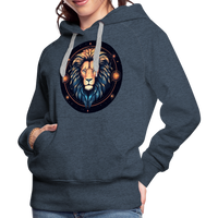 Thumbnail for Women’s Magic Leo Premium Hoodie - heather denim