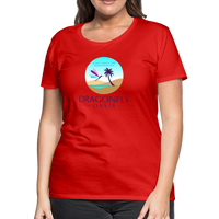 Thumbnail for Women's Dragonfly Oasis V.1 Premium T-Shirt - red