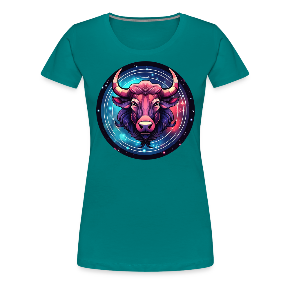 Women’s Mystic Taurus Premium T-Shirt - teal