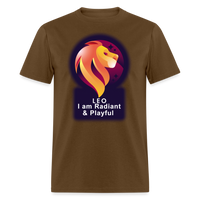 Thumbnail for Men's Glow Leo Classic T-Shirt - brown