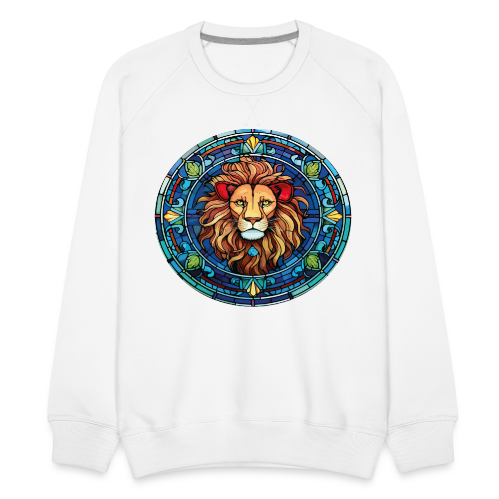 Men’s Mosaic Leo Premium Sweatshirt - white