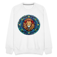 Thumbnail for Men’s Mosaic Leo Premium Sweatshirt - white