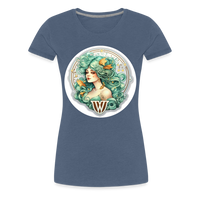 Thumbnail for Women’s Symbol Virgo Premium T-Shirt - heather blue