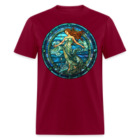 Thumbnail for Men's Mosaic Aquarius Classic T-Shirt - burgundy