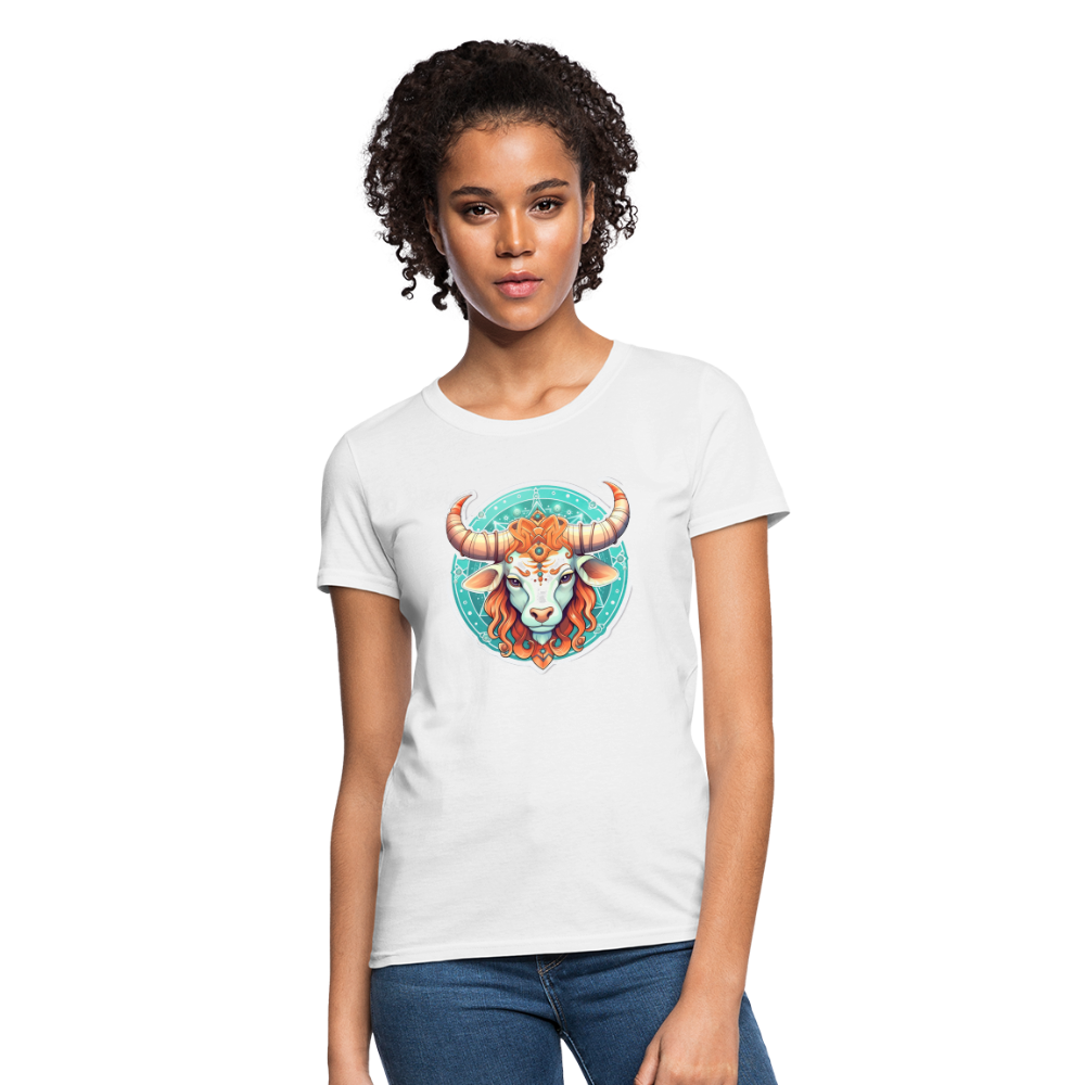 Women's Symbol Taurus T-Shirt - white