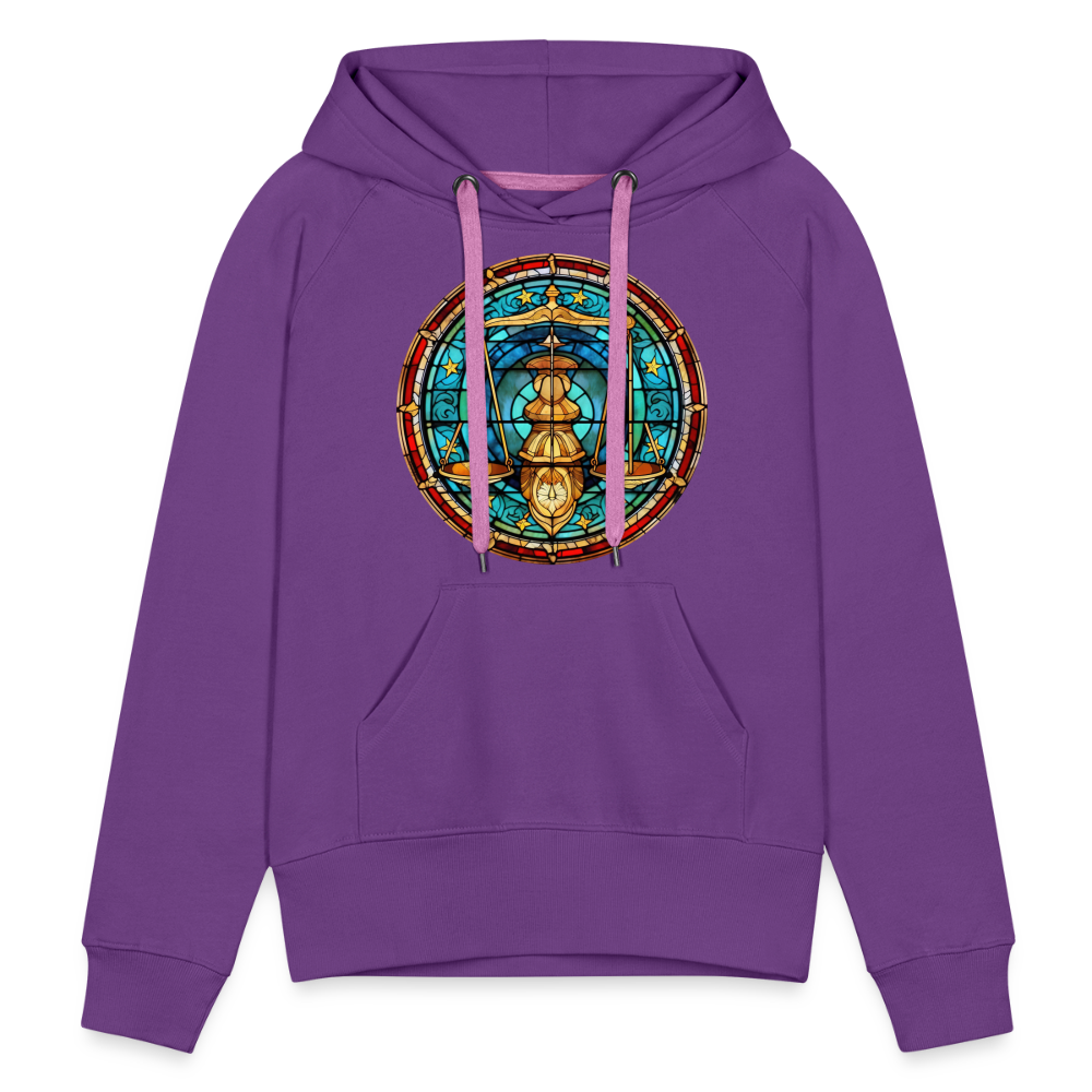 Women’s Mosaic Libra Premium Hoodie - purple 