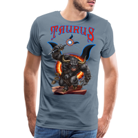 Thumbnail for Men's Astral Taurus Premium T-Shirt - steel blue