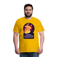 Thumbnail for Men's Glow Taurus Premium T-Shirt - sun yellow