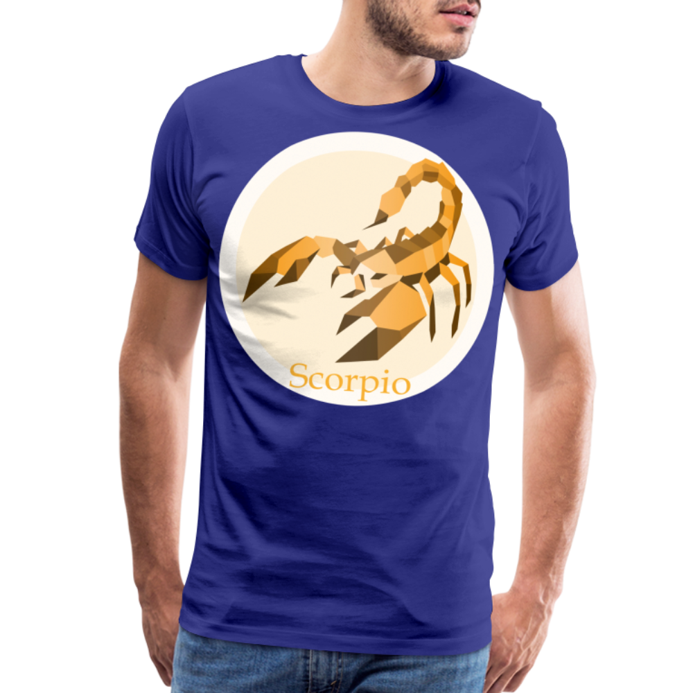 Men's Mosaic Scorpio Premium T-Shirt - royal blue