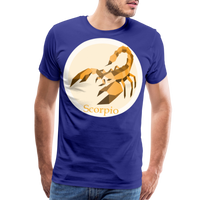 Thumbnail for Men's Mosaic Scorpio Premium T-Shirt - royal blue