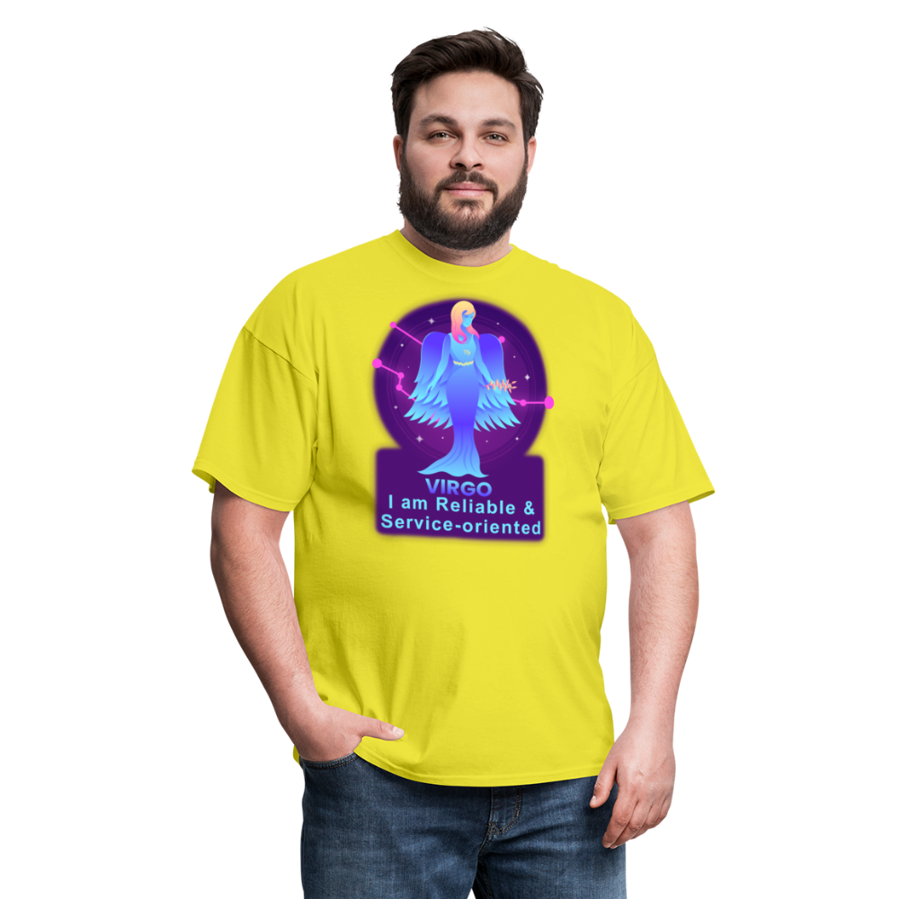 Men's Neon Virgo Classic T-Shirt - yellow