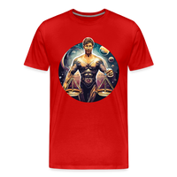 Thumbnail for Men's Mythical Libra Premium T-Shirt - red