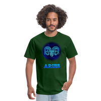 Thumbnail for Men's Stellar Aries Classic T-Shirt - forest green