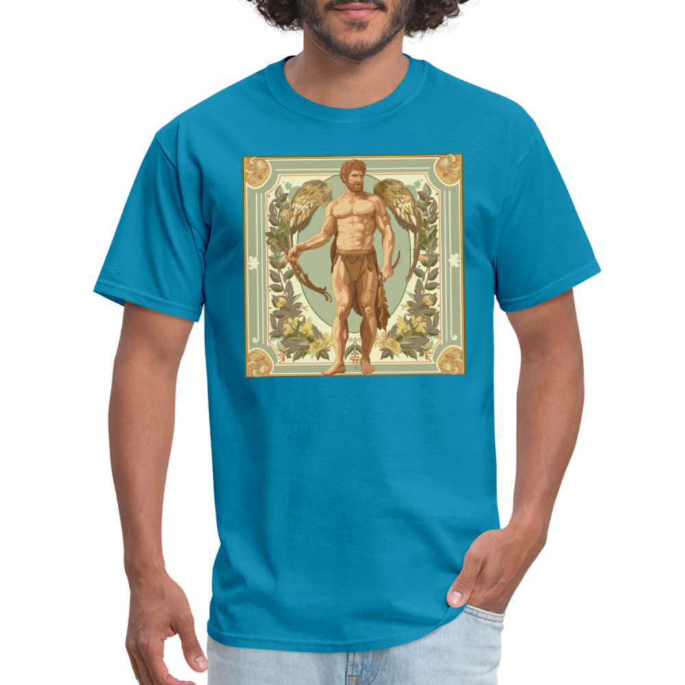 Men's Mythical Virgo Classic T-Shirt - turquoise