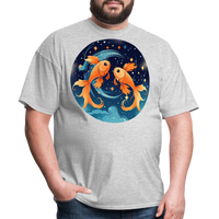 Thumbnail for Men's Magic Pisces Classic T-Shirt - heather gray