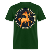 Thumbnail for Men's Mystic Sagittarius Classic T-Shirt - forest green