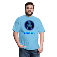 Thumbnail for Men's Stellar Scorpio Classic T-Shirt - aquatic blue