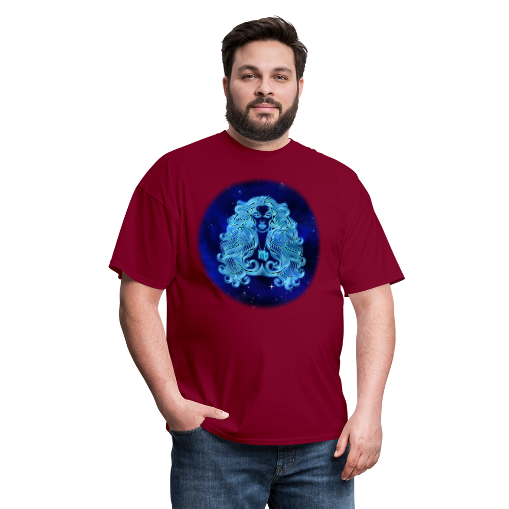 Men's Stellar Virgo Classic T-Shirt - burgundy