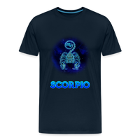 Thumbnail for Men's Scorpio Premium T-Shirt - deep navy