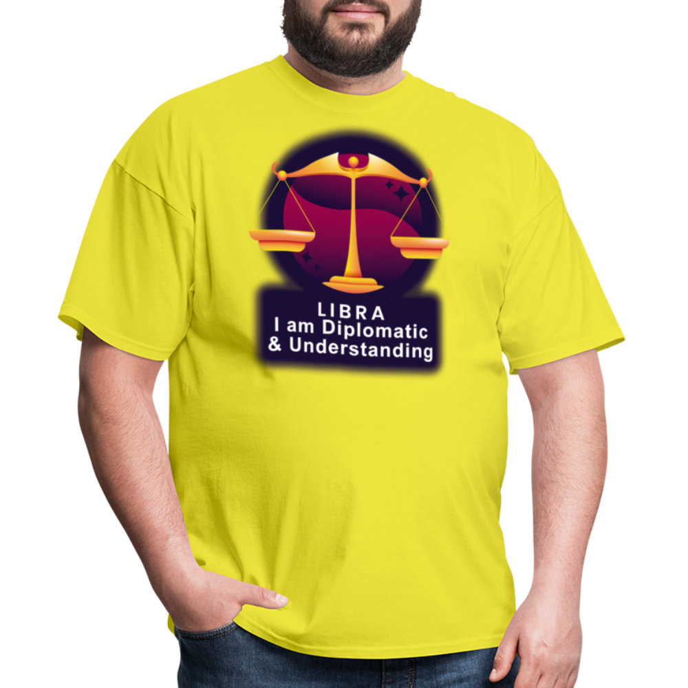 Men's Glow Libra Classic T-Shirt - yellow