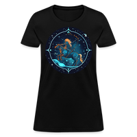 Thumbnail for Women's Magic Sagittarius T-Shirt - black