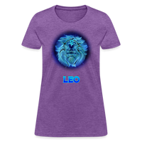 Thumbnail for Women's Stellar Leo T-Shirt - purple heather