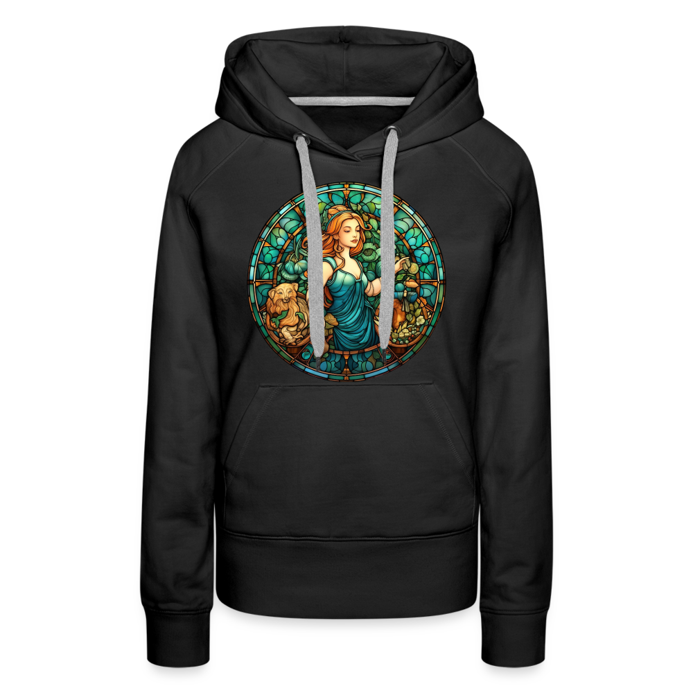 Women’s Mosaic Virgo Premium Hoodie - black