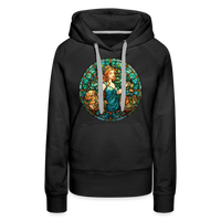 Thumbnail for Women’s Mosaic Virgo Premium Hoodie - black