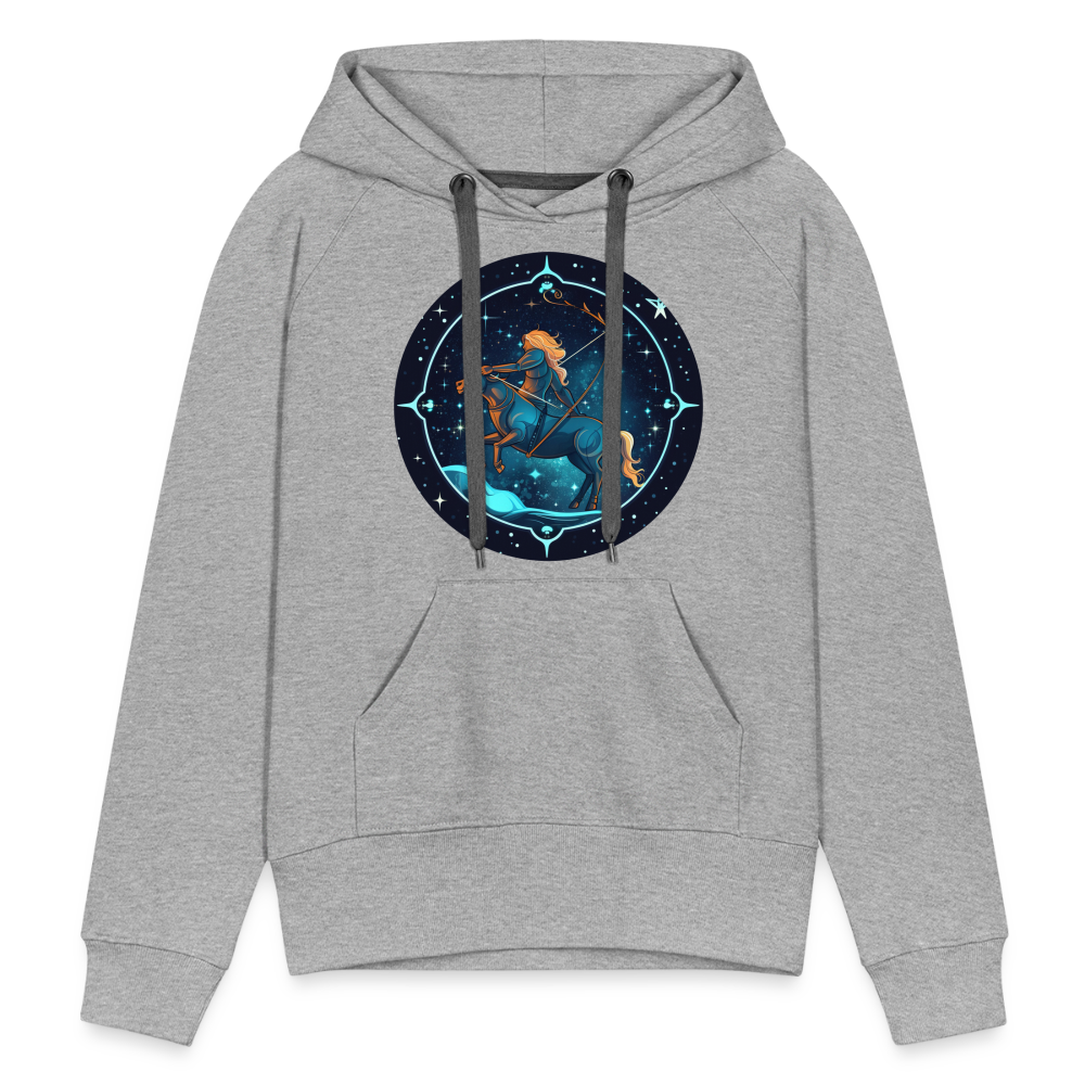 Women’s Magic Sagittarius Premium Hoodie - heather grey