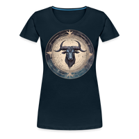 Thumbnail for Women’s Mythical Taurus Premium T-Shirt - deep navy