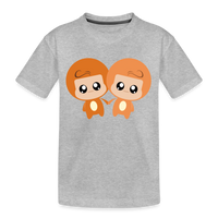 Thumbnail for Kid’s Bobbly Gemini Premium Organic T-Shirt - heather gray