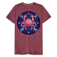 Thumbnail for Men's Magic Cancer Premium T-Shirt - heather burgundy